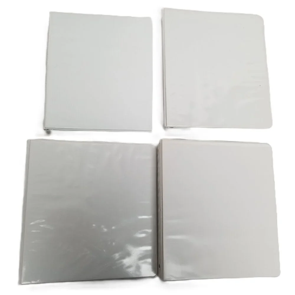 Office Binder Lot 4 White Binders Avery Office Max Wilson Jones Mixed